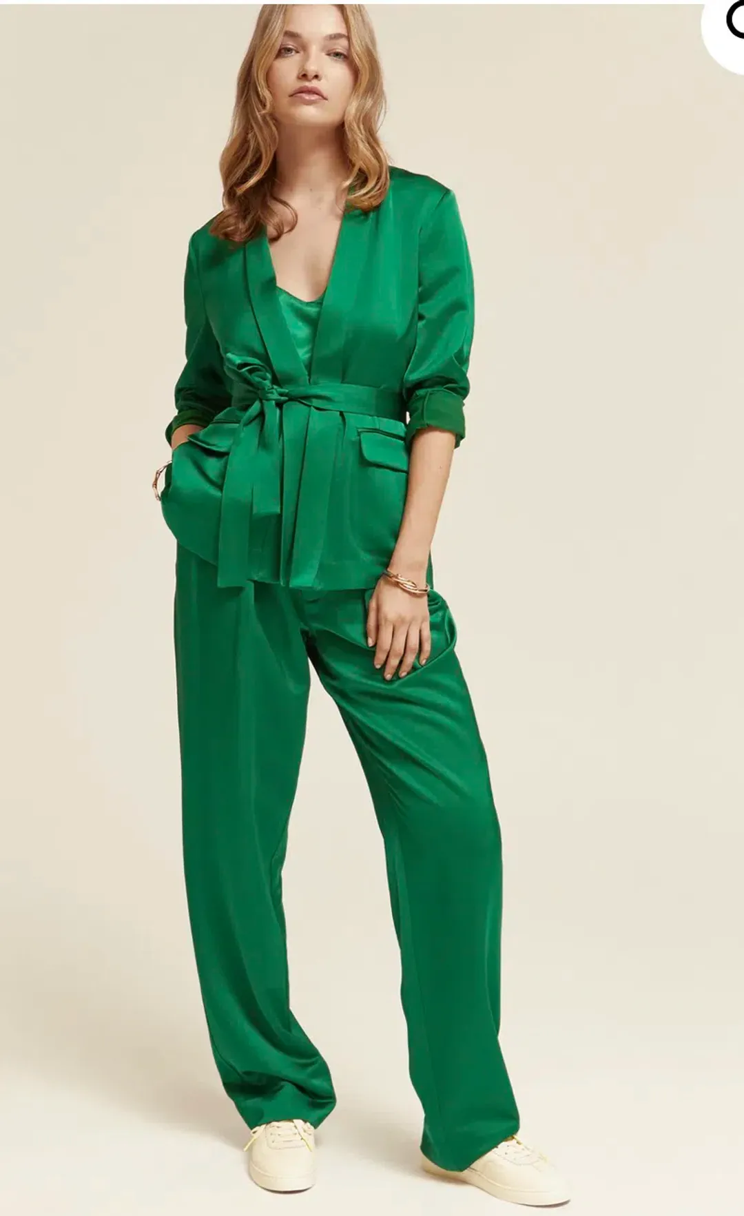 Scotch & Soda - Green Silk Suit 12 for rent on The Volte - main image