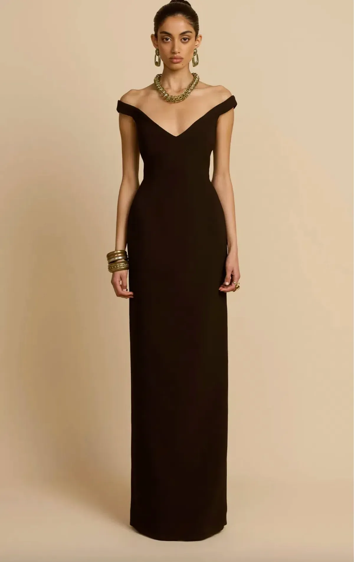 Arcina ori, ELLERY DRESS BLACK, maxi, size 6 - Image 2
