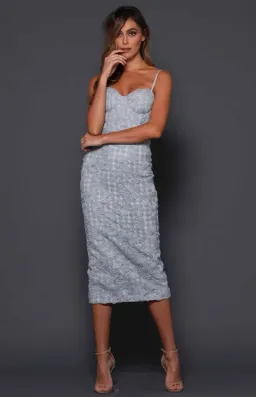 Elle Zeitoune - Harmony Powder Blue Dress - Size 6 for rent on The Volte - image 1