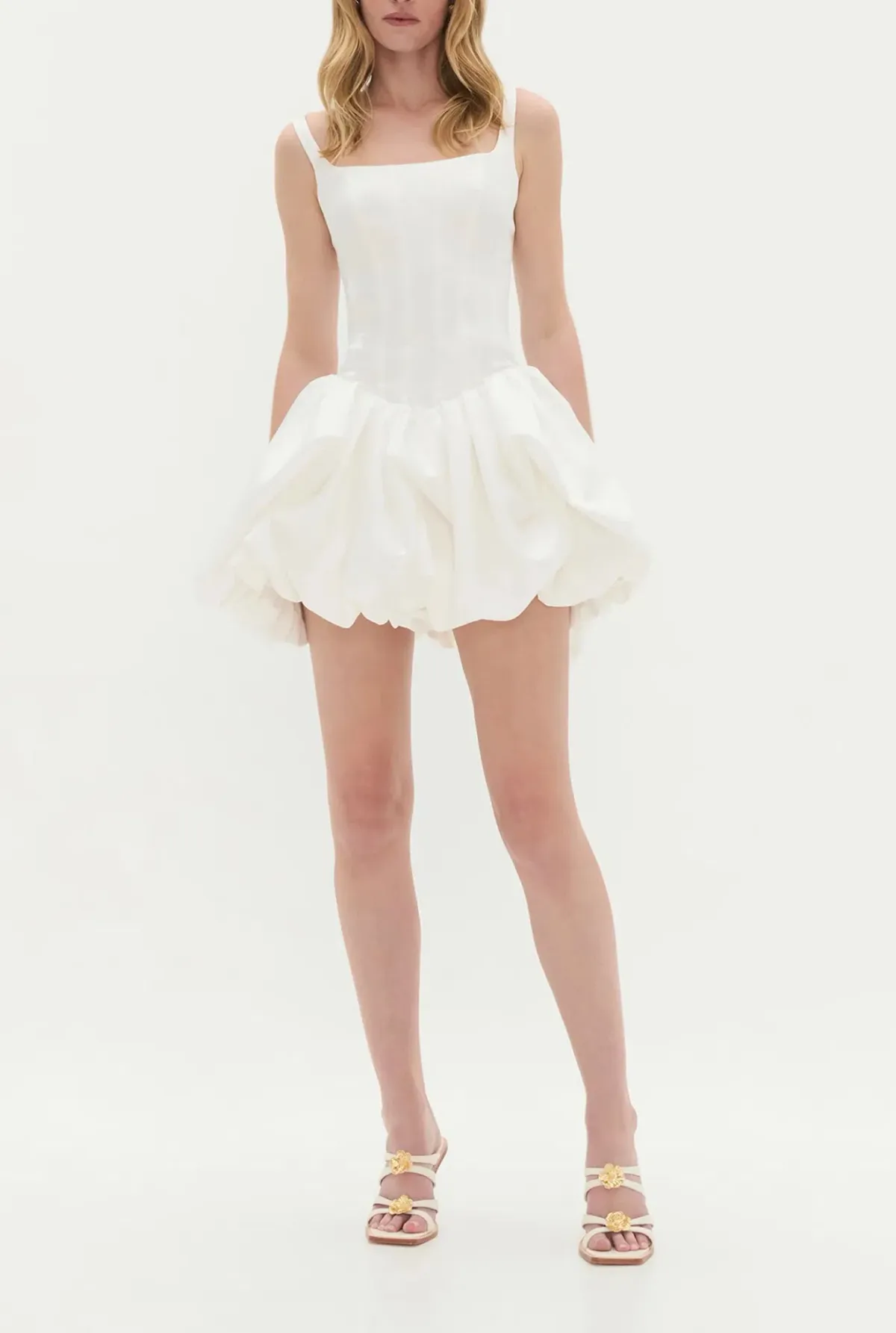 Aje Alani Mini Dress Ivory Size 10 - Image 6