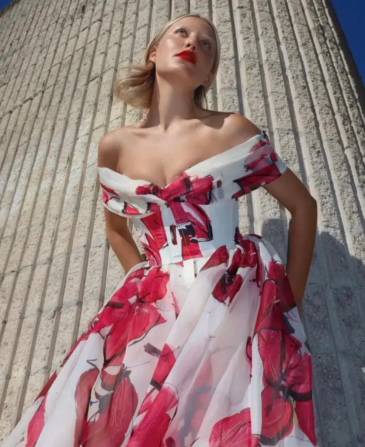 Aje Cordelia Corseted Maxi Dress Floral Size 8 - Image 2
