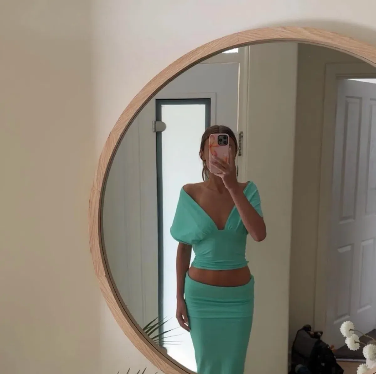 HANDMADE luna aqua set size xs./s for rent on The Volte - main image