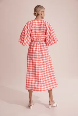 Country Road Check Full Sleeve Dress for rent on The Volte - image 2