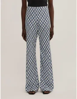 Witchery Check Pants Blue Size 10 for rent on The Volte - image 3