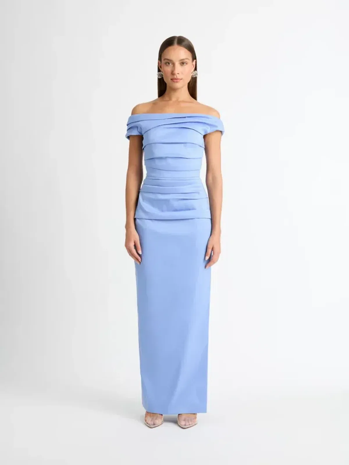 Sheike Elissa Gown Size 10 Blue - Image 2