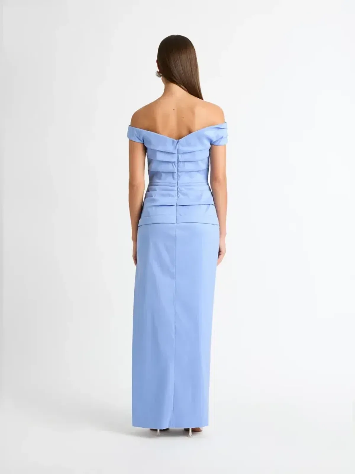 Sheike Elissa Gown Size 10 Blue - Image 3