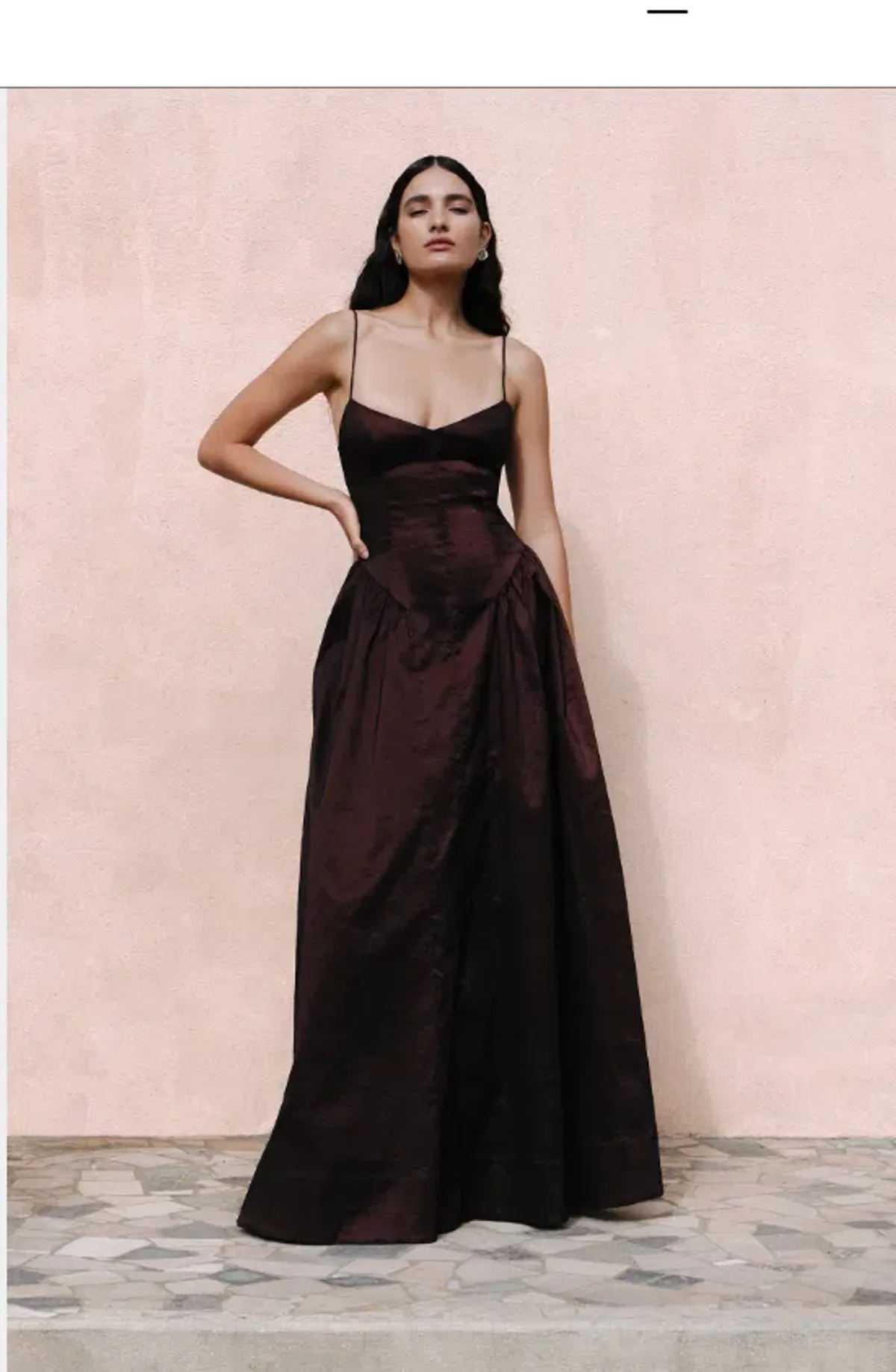 Hansen & Gretel Bellini Gown in Chocolate Size XS/AU6 - Image 6