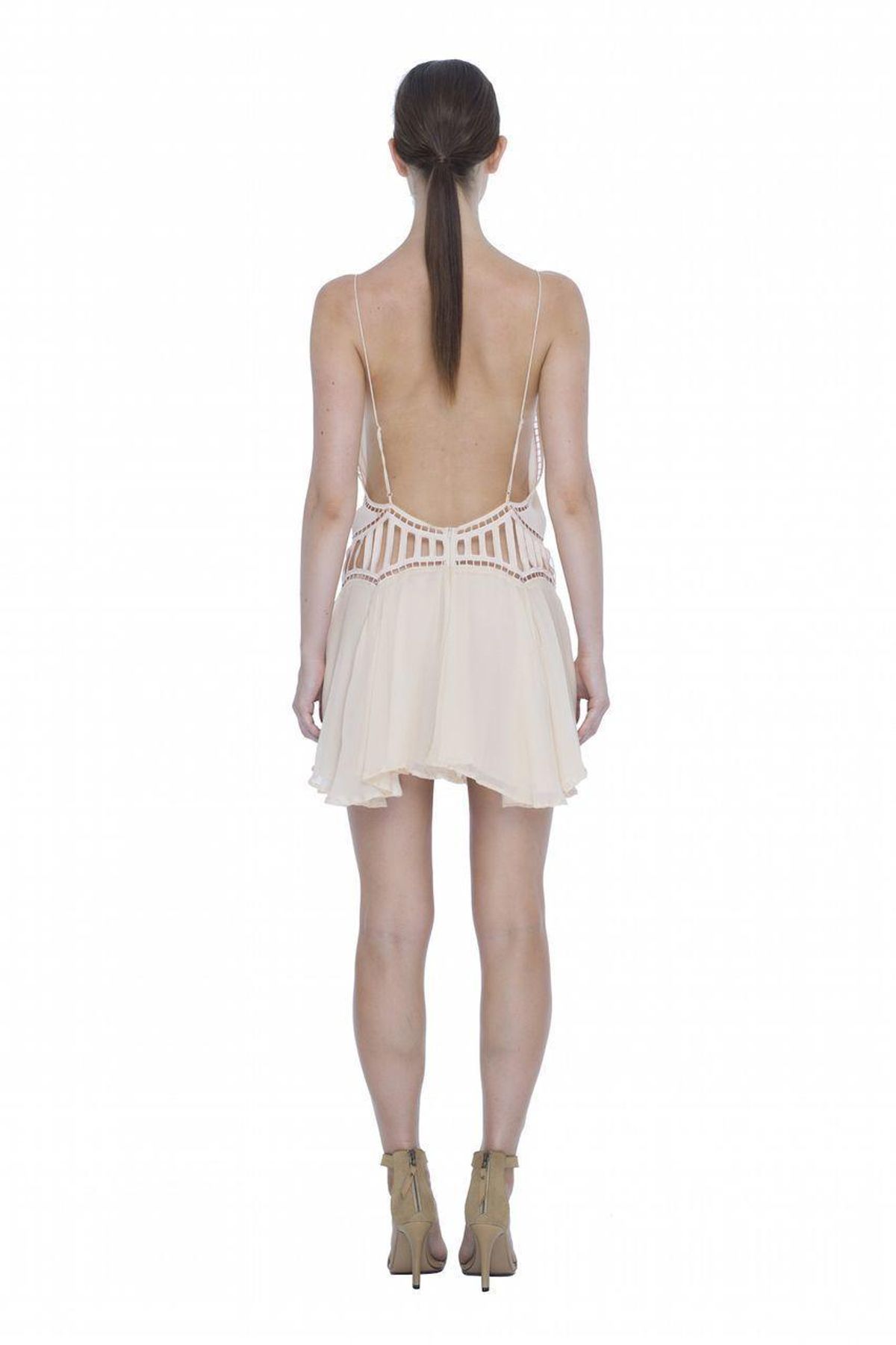 Magali Pascal Ivy Dress White Size 8 - Image 3