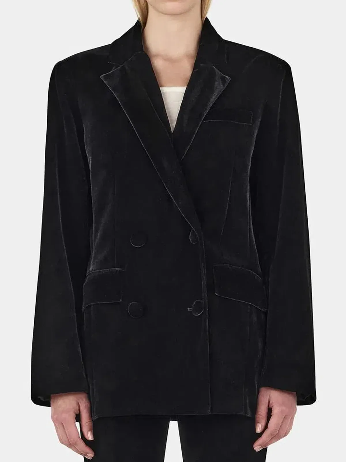 Hansen & Gretel Alistair Velvet Blazer for rent on The Volte - main image