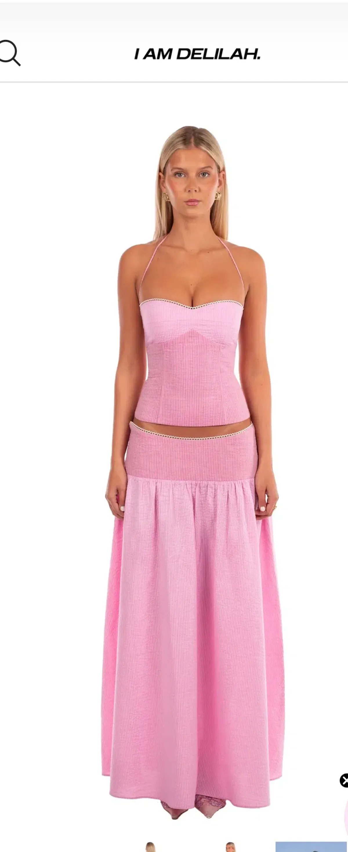Adeline top and skirt set - Image 1