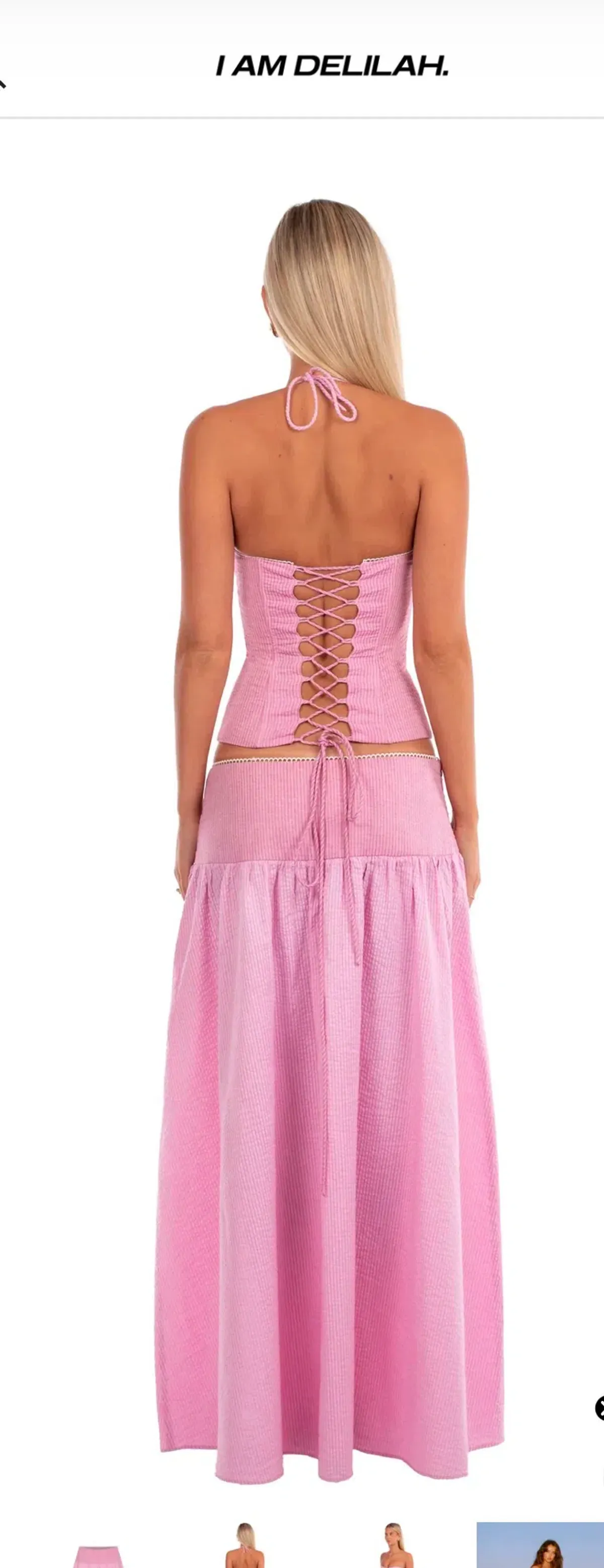 Adeline top and skirt set - Image 2