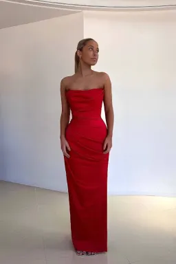 House of CB Adrienne Strapless Gown Size 8 for rent on The Volte - image 1