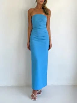 By Nicola Lucy Midi Dress in Capri Size 12 for rent on The Volte - image 1