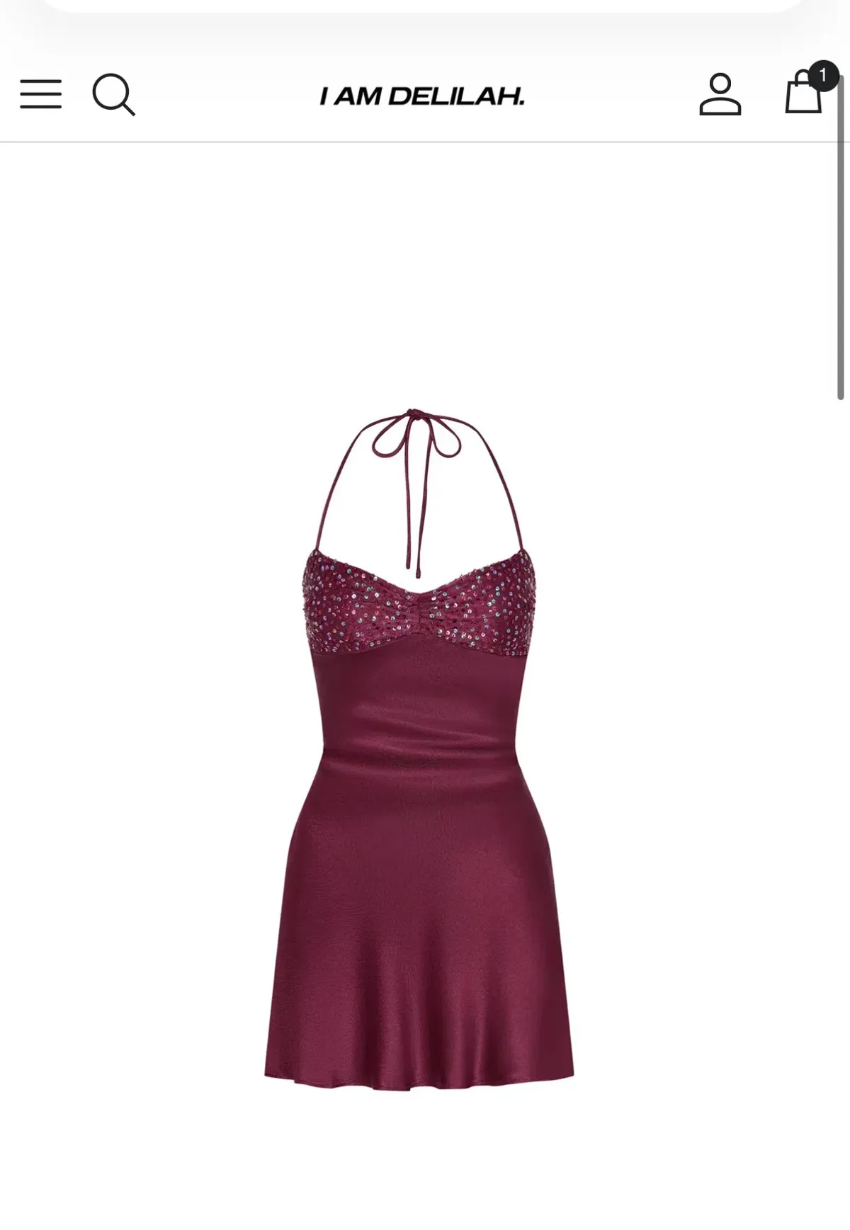 Jade mini dress - Image 2