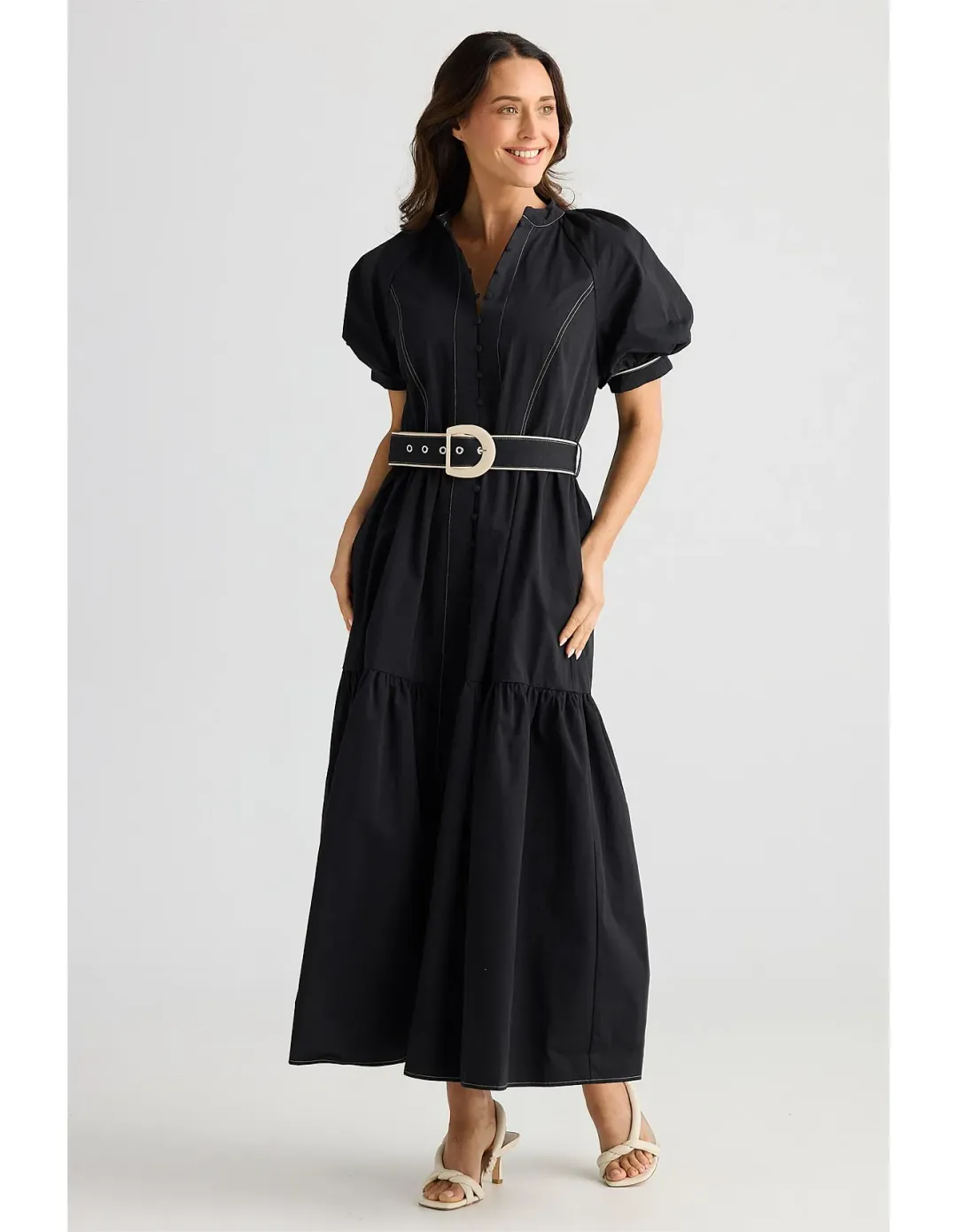 Brave True Amour Dress Black Size 6 for rent on The Volte - main image