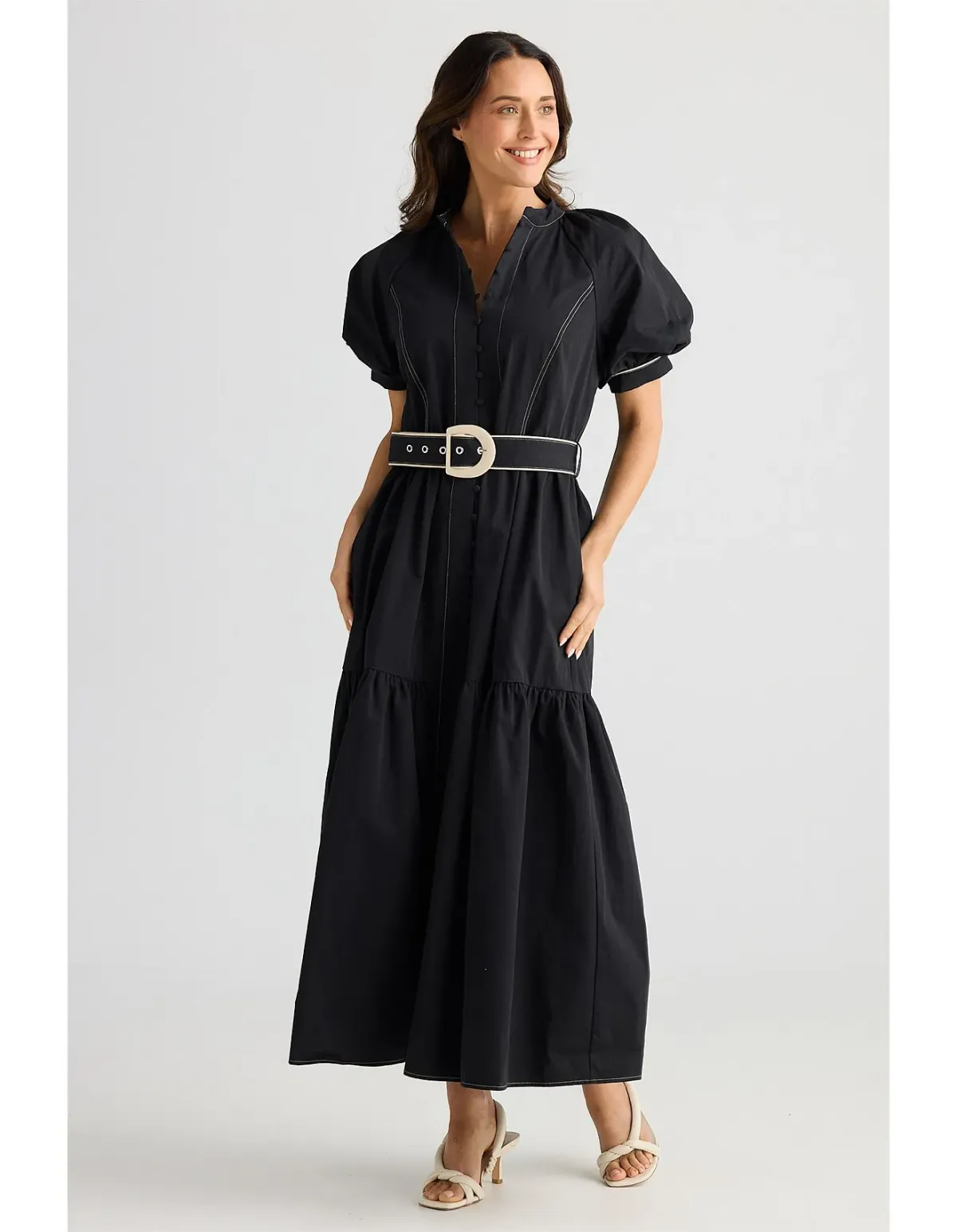 Brave True Amour Dress Black Size 8 for rent on The Volte - main image