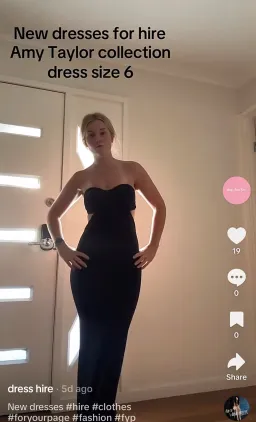 Talieka maxi dress for rent on The Volte - image 3