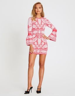 Alice Mccall La Javanaise Mini Dress Lipstick Size 10 for rent on The Volte - image 1