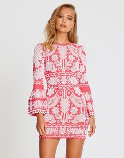 Alice Mccall La Javanaise Mini Dress Lipstick Size 10 for rent on The Volte - image 2