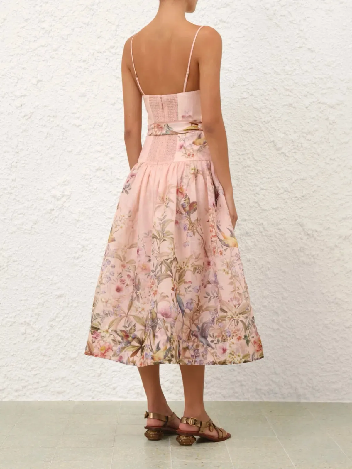 Zimmermann Rebellion Fitted Picnic Dress pink size 3 / AU 14 - Image 5