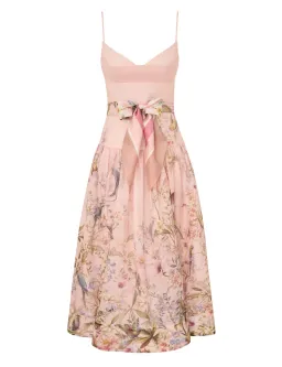 Zimmermann Rebellion Fitted Picnic Dress pink size 3 / AU 14 for rent on The Volte - image 4
