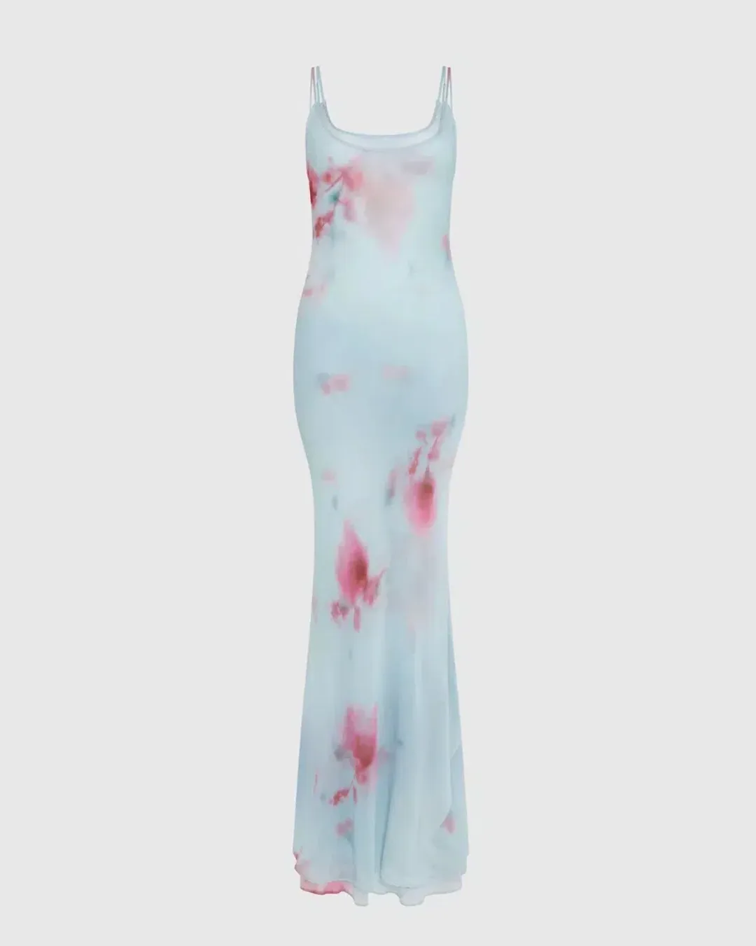 Rat & Boa Sascha Maxi Dress Blue Floral Size 8 for rent on The Volte - main image
