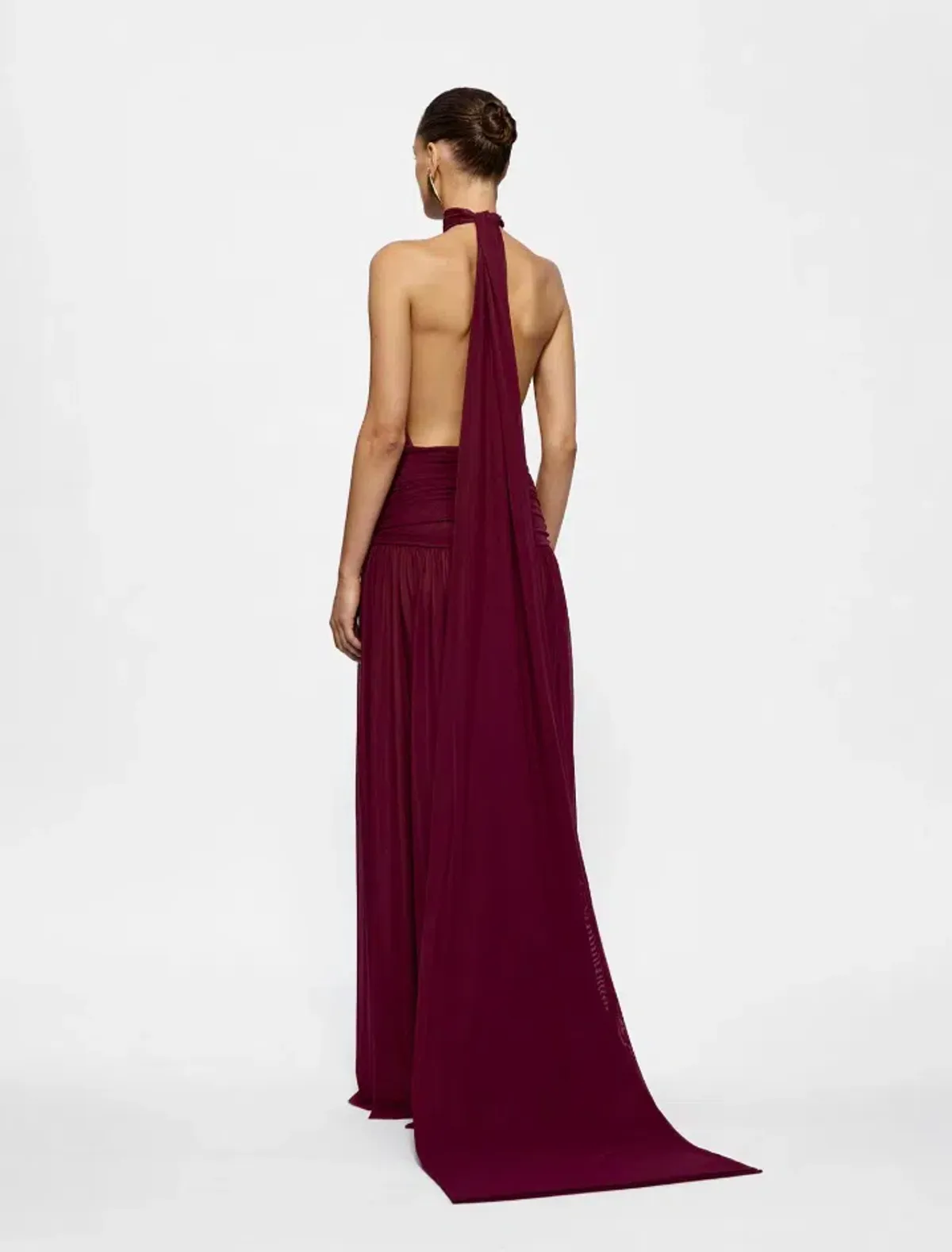 Effie Kats Verity Gown - Burgundy (size xs/6 but easily fits a size 8) - Image 6