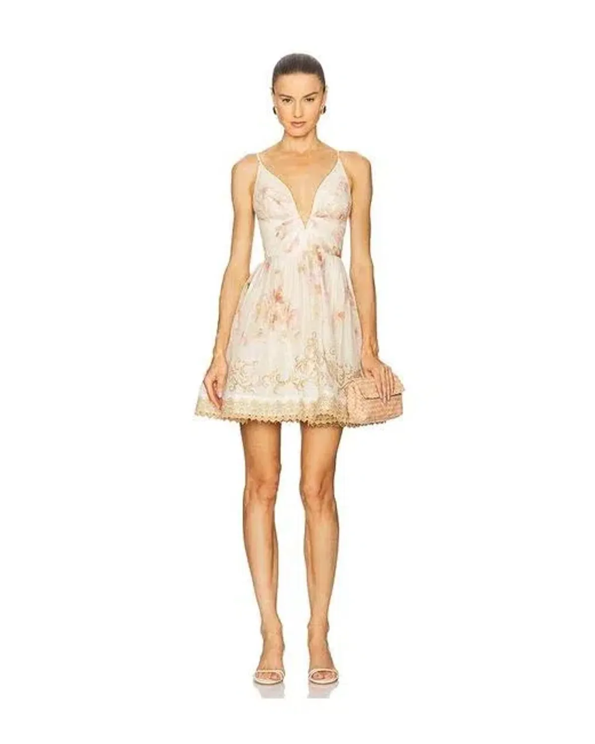 Zimmermann Hypnotic Trimmed Mini Dress Size AU6 - Image 1