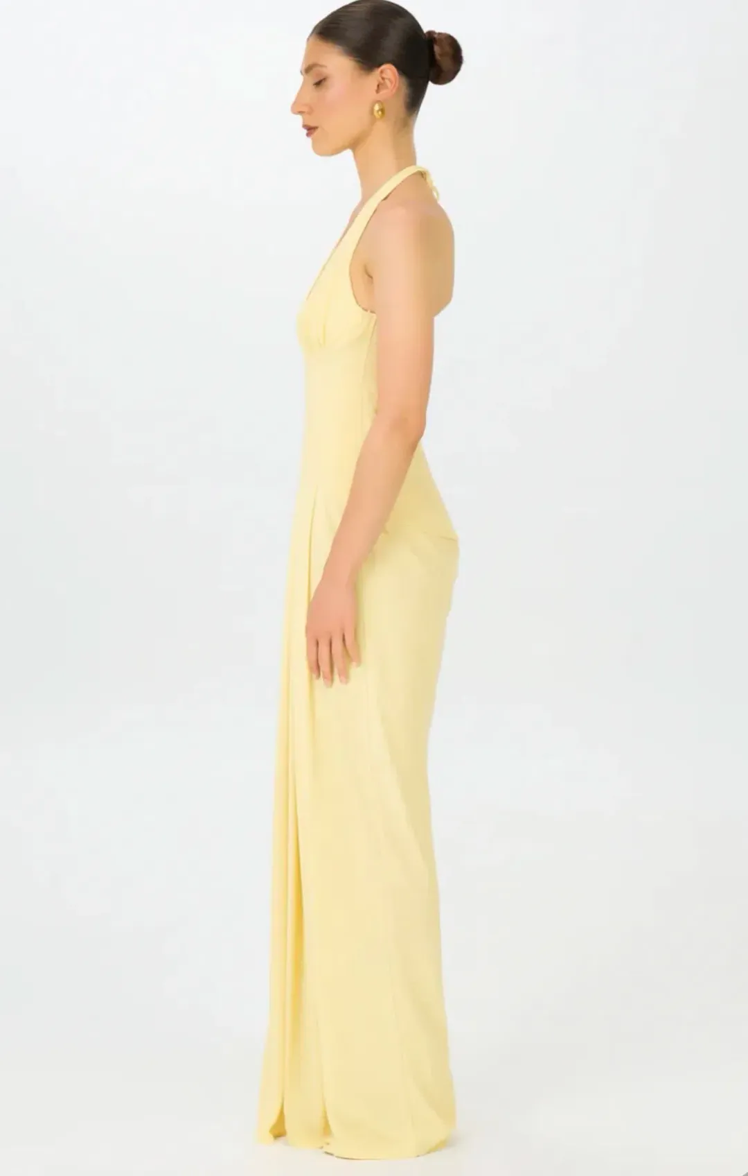 Jefrei Sei Landon Dress in Canary Size Small for rent on The Volte - main image
