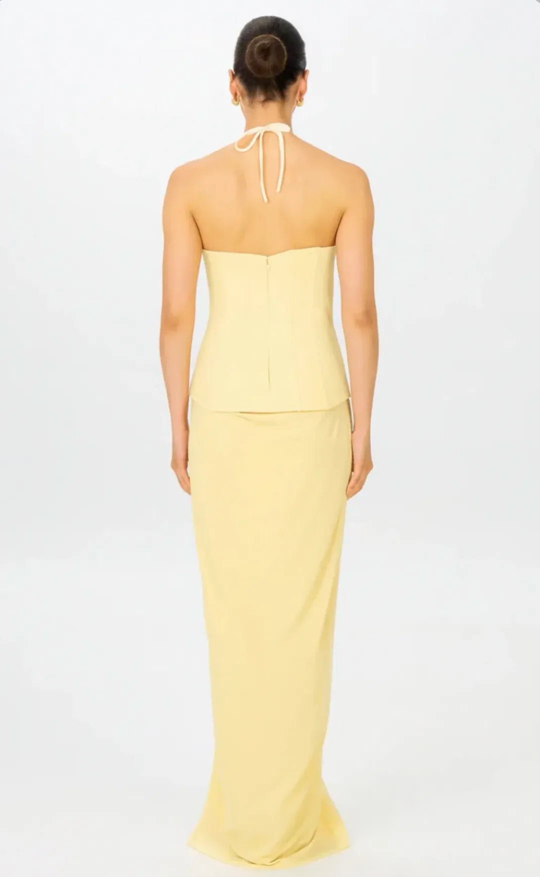 Jefrei Sei Landon Dress in Canary Size Small for rent on The Volte - main image