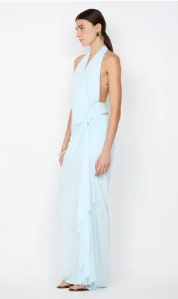 Bec & Bridge, Clementine twist dress, blue, maxi, size 8 for rent on The Volte - image 1