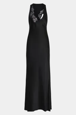 Sir the Label Montparnasse Maxi Gown in Black Size 1 / AU 8 for rent on The Volte - image 4