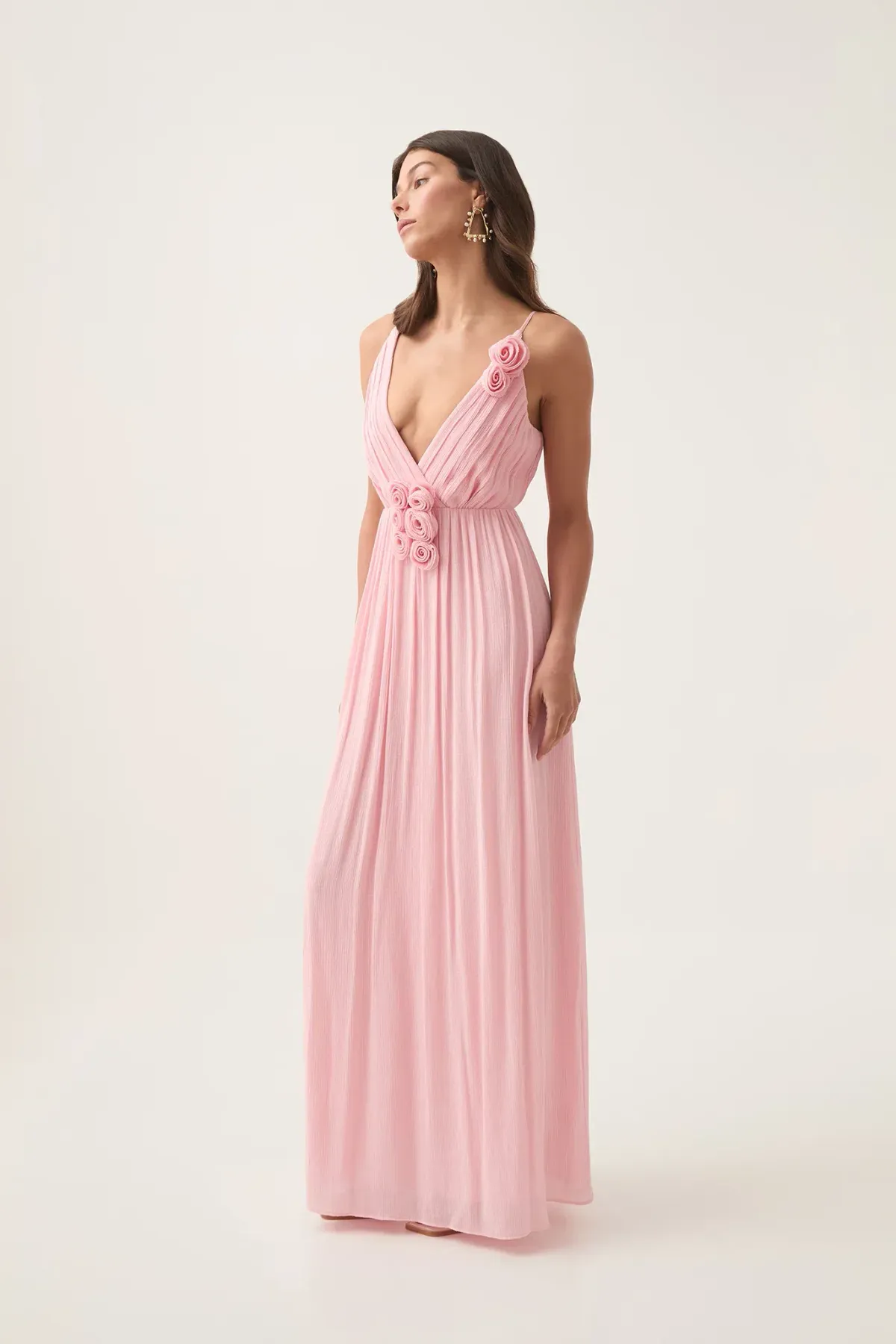 💗 New AJE Mercurial Maxi Dress in Blush Pink - Size 6 AU 💗 - Image 1