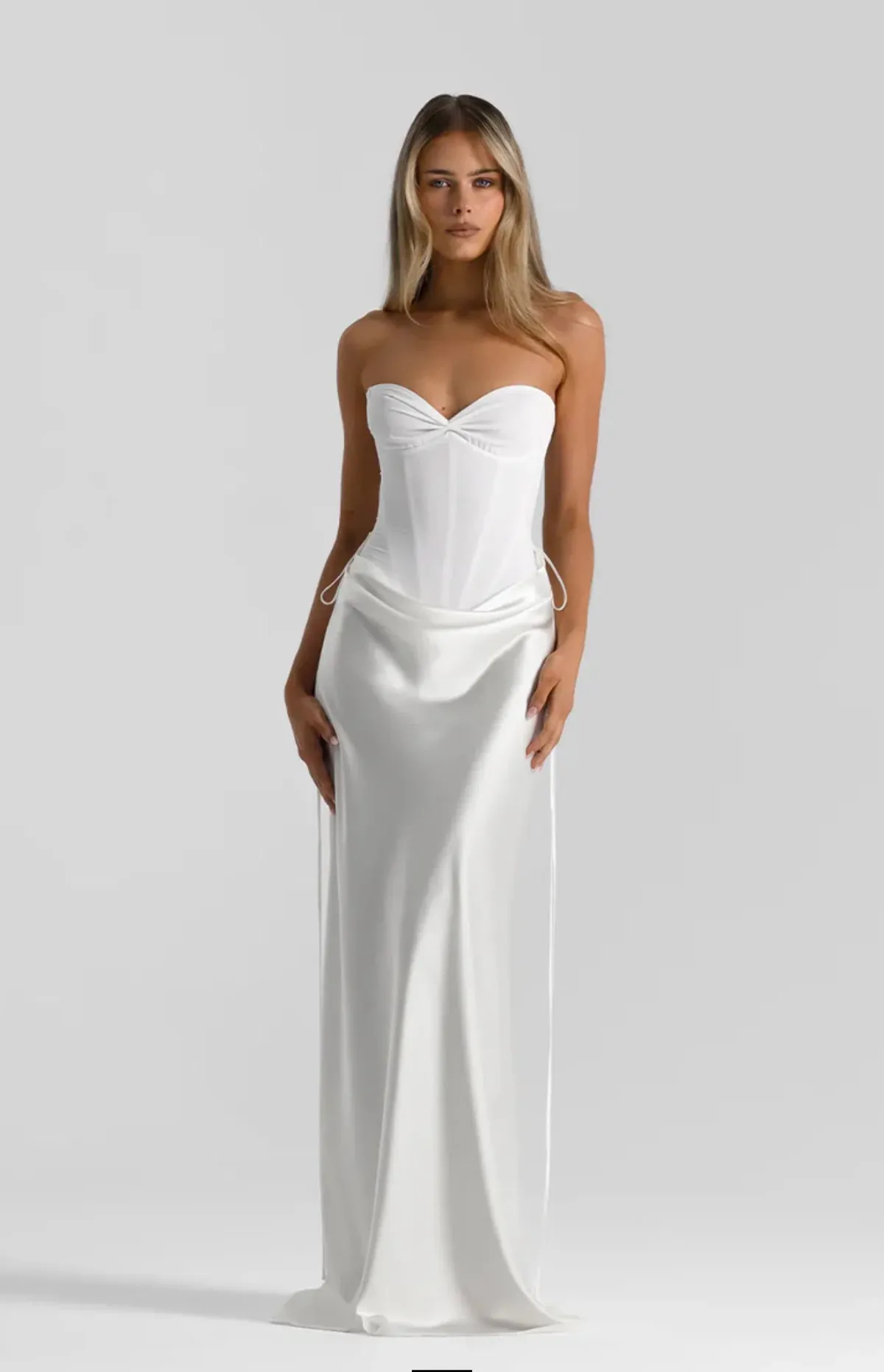 natalie rolt, Verity corset & Evelyn skirt, white, size 6 - Image 1