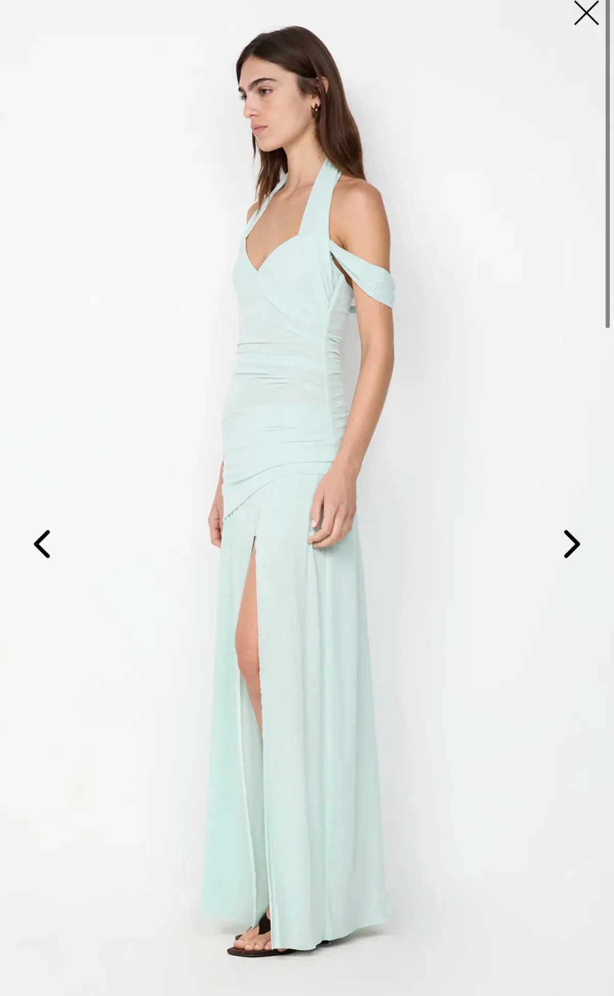 Bec & Bridge Winnie Halter Maxi Dress Spearmint Size AU 6 - Image 3