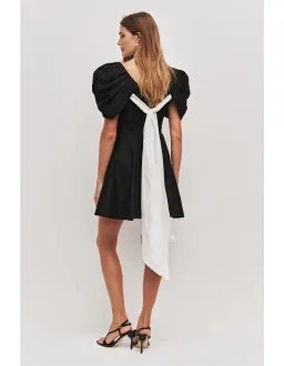 Aje Studio Bisou Mini Dress Black Size 14 for rent on The Volte - image 6