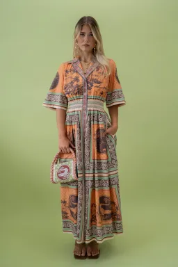 Alemais Alberta Smocked Shirtdress 6 for rent on The Volte - image 1