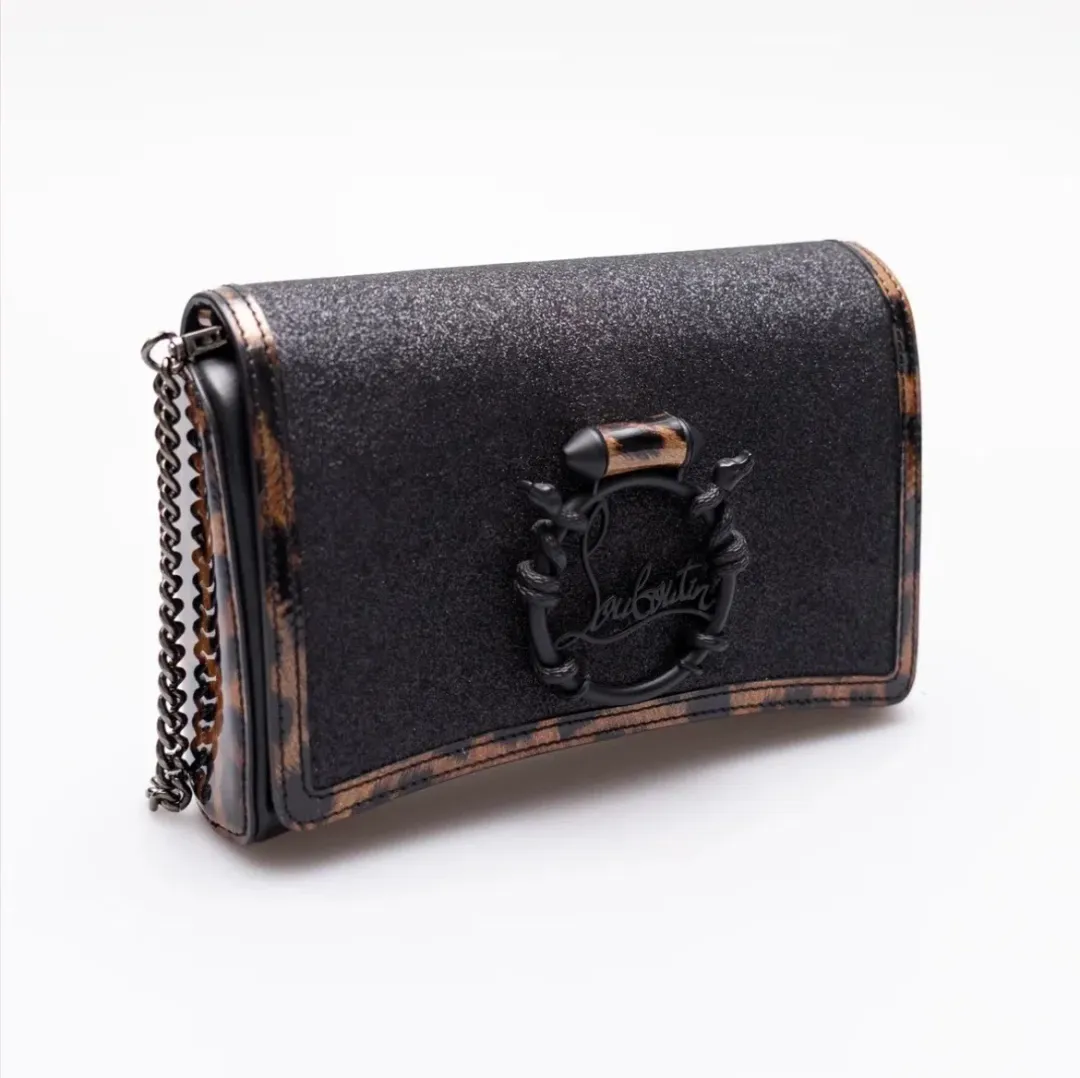 CHRISTIAN LOUBOUTIN LOUBI54 CLUTCH CROSSBODY BAG HANDBAG for rent on The Volte - main image