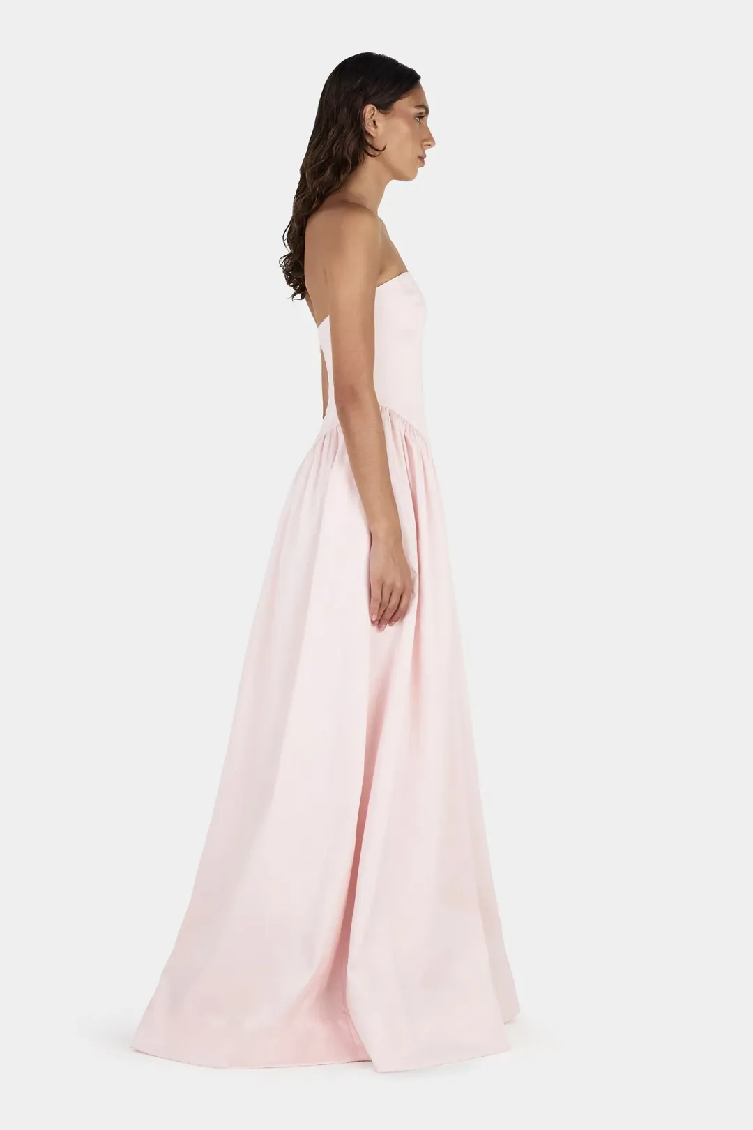 Hansen And Gretel Audrey Gown Soft Pink Size 10 for rent on The Volte - main image