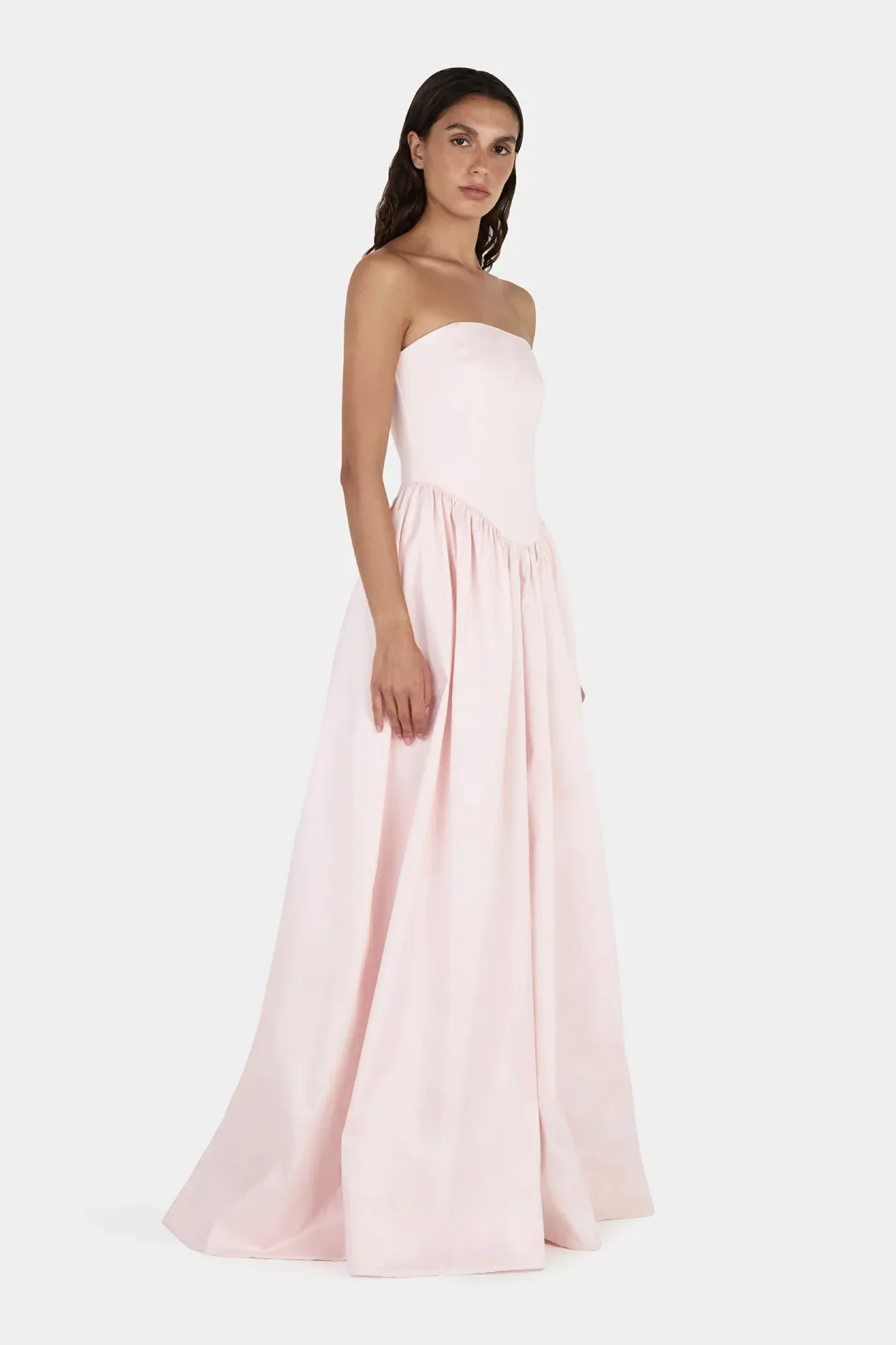Hansen And Gretel Audrey Gown Soft Pink Size 10 for rent on The Volte - main image