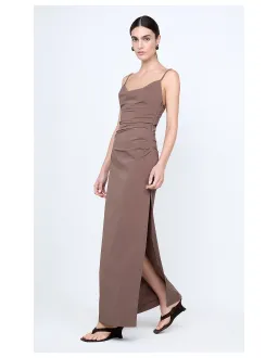 Bec Bridge Lyana Cowl Maxi Dress Brown Size 8 for rent on The Volte - image 5