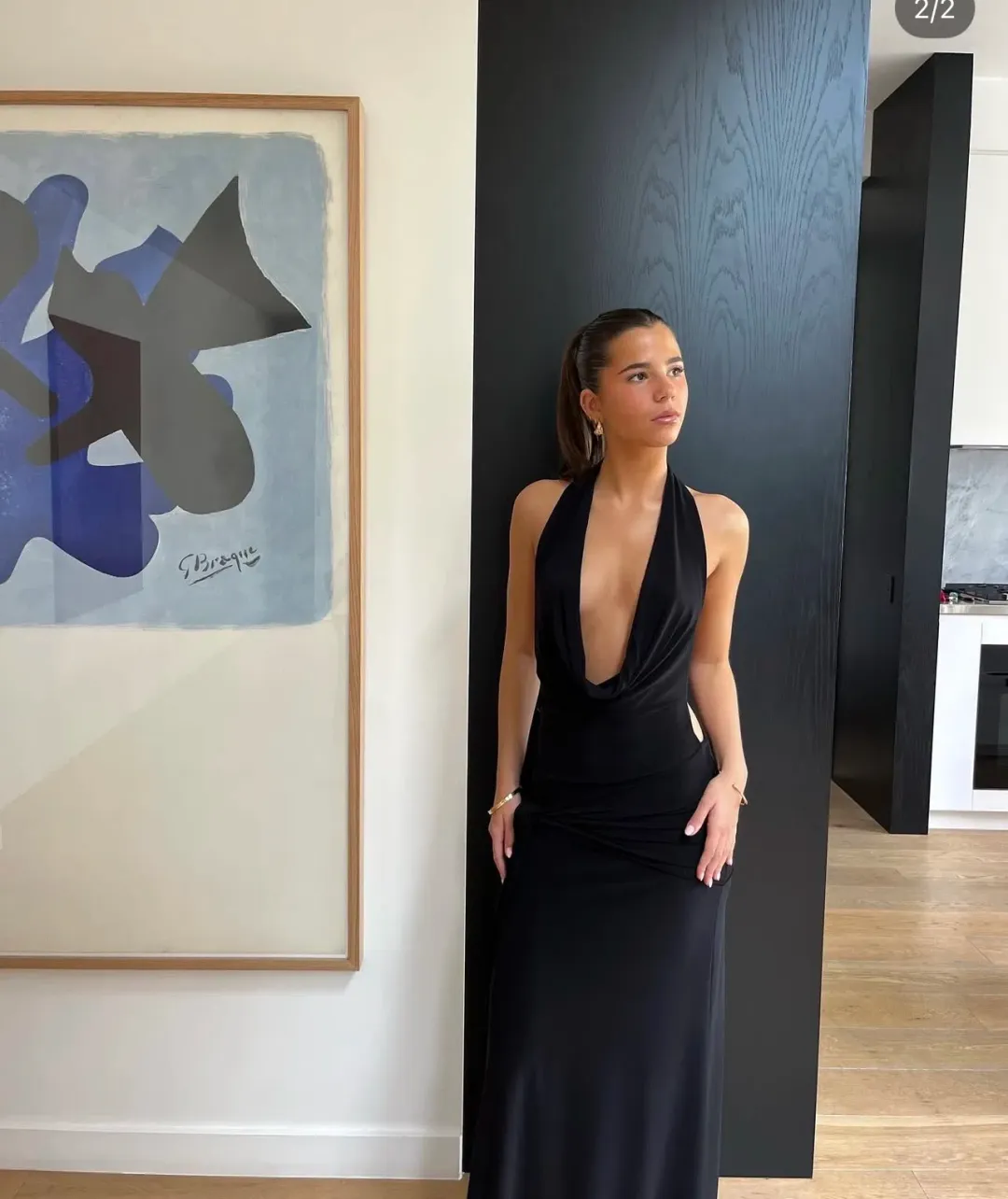 LaMarie Nadia Dress Black XS/S for rent on The Volte - main image