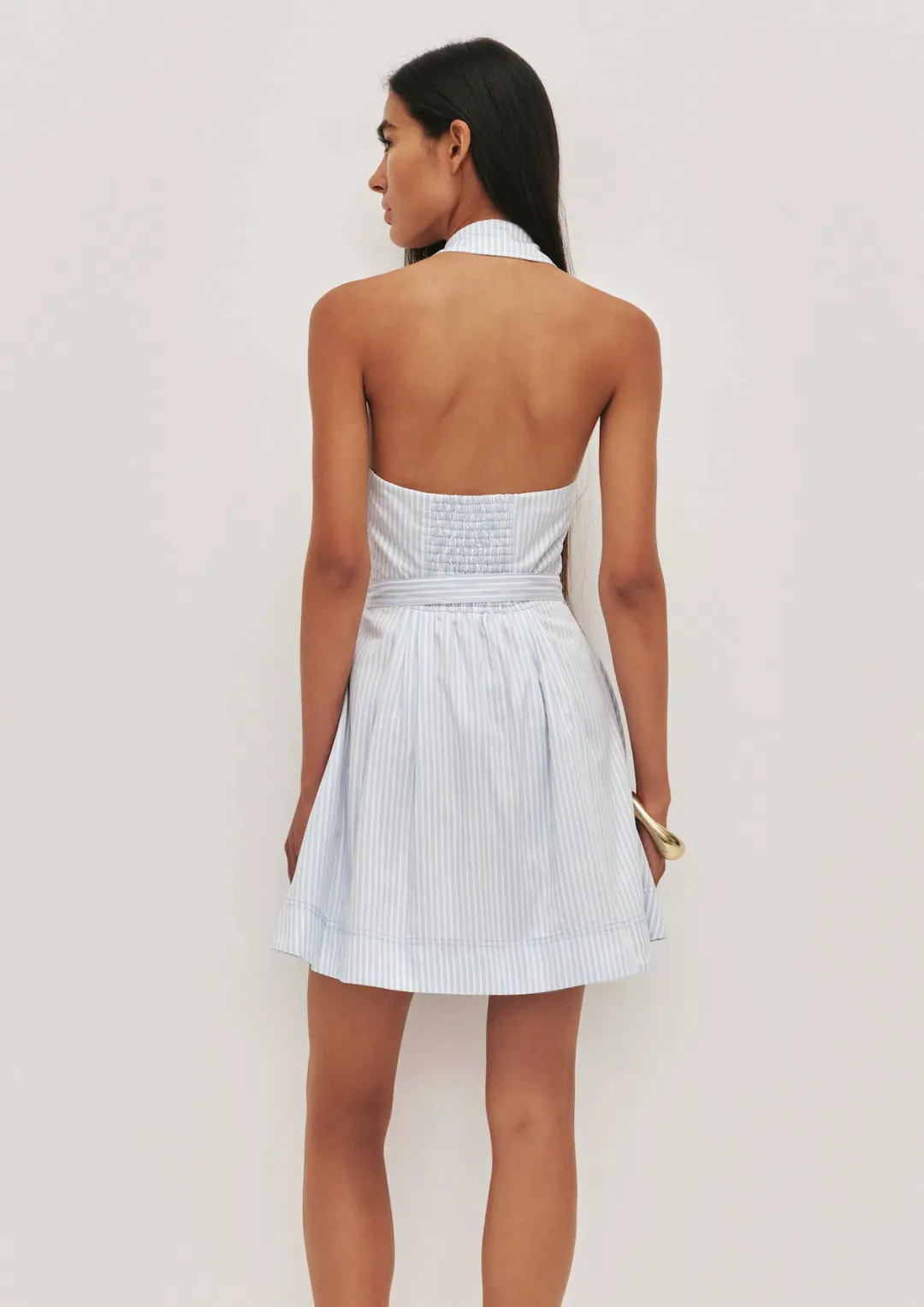 AJE HAZE HALTER MINI DRESS Size 12 for rent on The Volte - main image