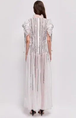 AJE Clara Midi Dress Size 6 for rent on The Volte - image 2