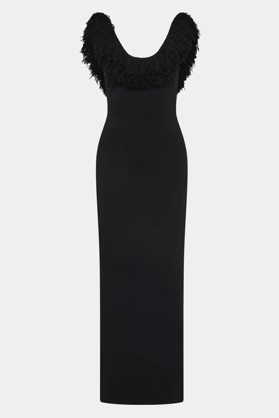 Sir the Label Marcelline Fringe Gown for rent on The Volte - main image