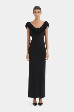 Sir the Label Marcelline Fringe Gown for rent on The Volte - image 1