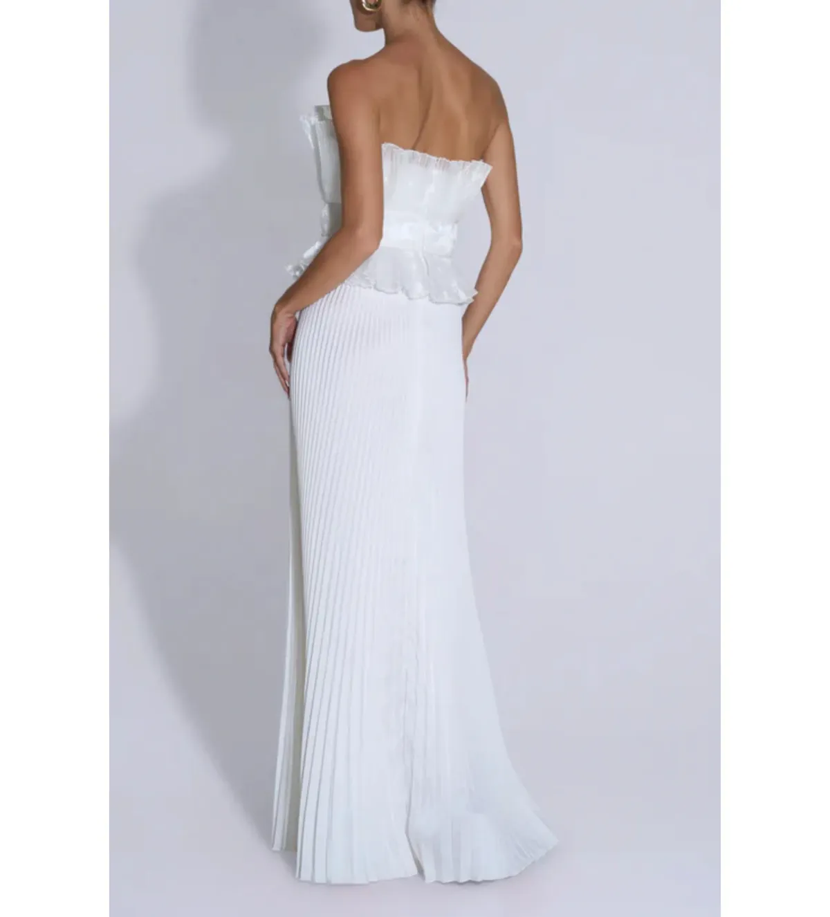 L'Idee Masquerade Gown in Ivory Size AU12 - Image 3