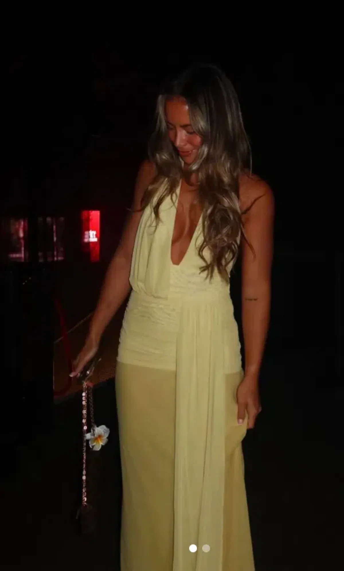 Bec and Bridge Cassis Drape Maxi Dress - Image 1