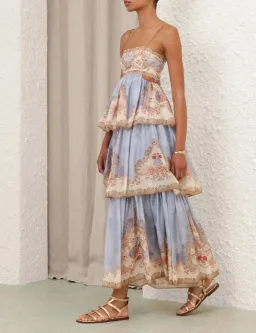 Zimmermann Daylight Tiered Maxi Dress Size 1 for rent on The Volte - image 4