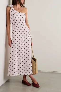 Acacia One Shoulder Midi Dress by Zimmermann Size 0 for rent on The Volte - image 1